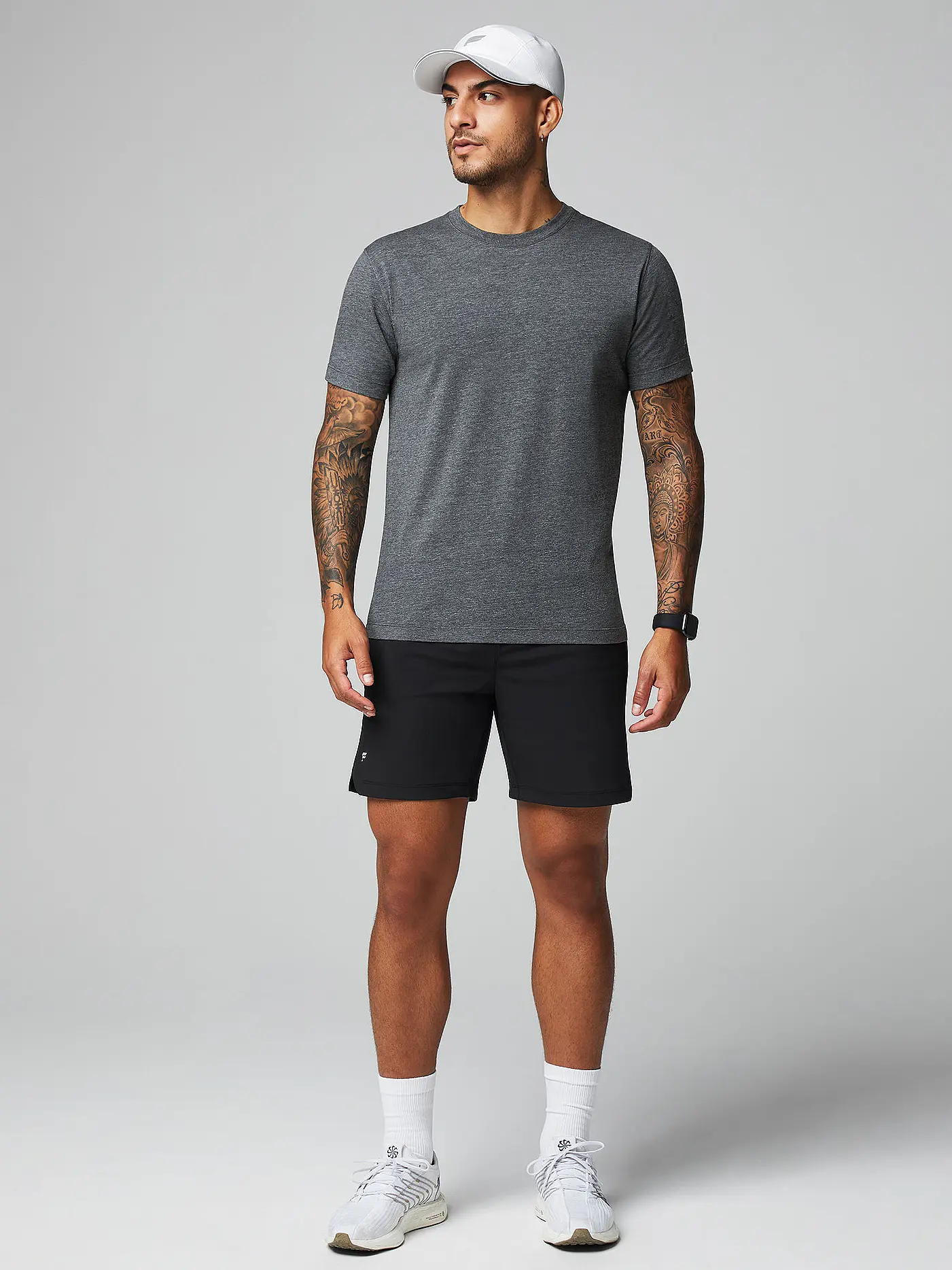 FABLETICS | Herren Fitnessshirt The 24/7 | grau